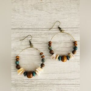 Bohemian Hoop Earrings S1187